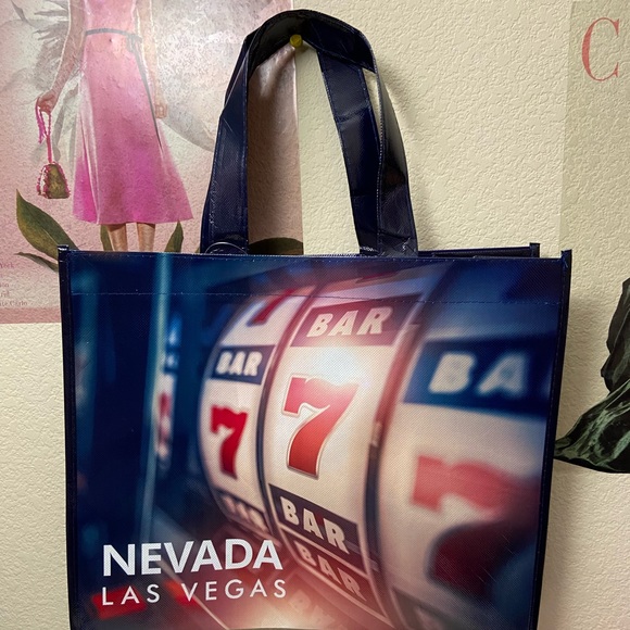 NWT Las Vegas Souvenir Reusable Tote Bag - Picture 2 of 4